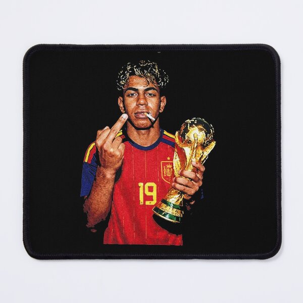 Item preview, Laminemiddle finger, Spain Soccer designed and sold by Thudesign85.