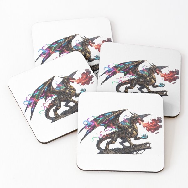 Item preview, Cybernetic Flame Dragon designed and sold by RoyAnt90.