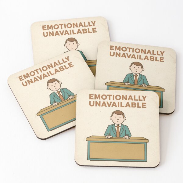 Item preview, Emotionally Unavailable by Appointment designed and sold by PictorialWhimsy.