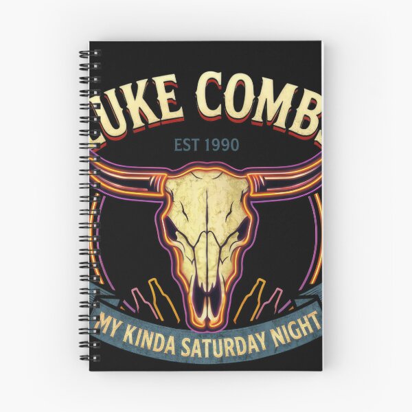 Item preview, Luke Combs My Kinda Saturday Night Longhorn Skull Tour 2026 #169 designed and sold by dan-ell.
