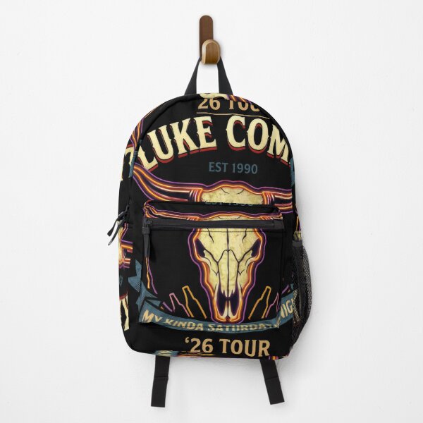 Item preview, Luke Combs My Kinda Saturday Night Longhorn Skull Tour 2026 #169 designed and sold by dan-ell.