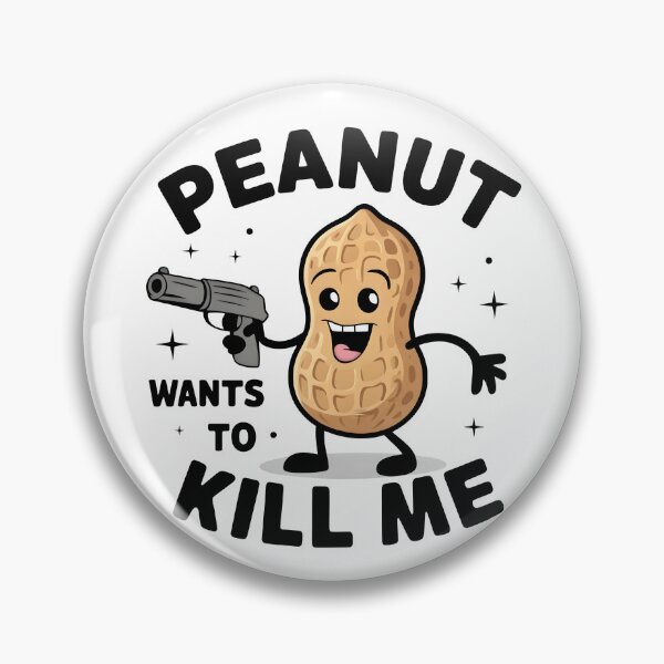 Item preview, Peanut wants to kill me - Peanut allergy designed and sold by BobaTeeStore.