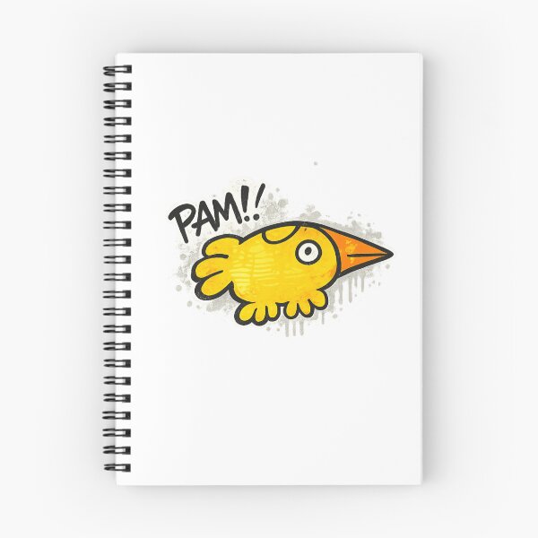 Item preview, Yellow Pam Graffiti Bird | Melbourne Street Art Inspired Sticker & T-Shirt designed and sold by Punch81.