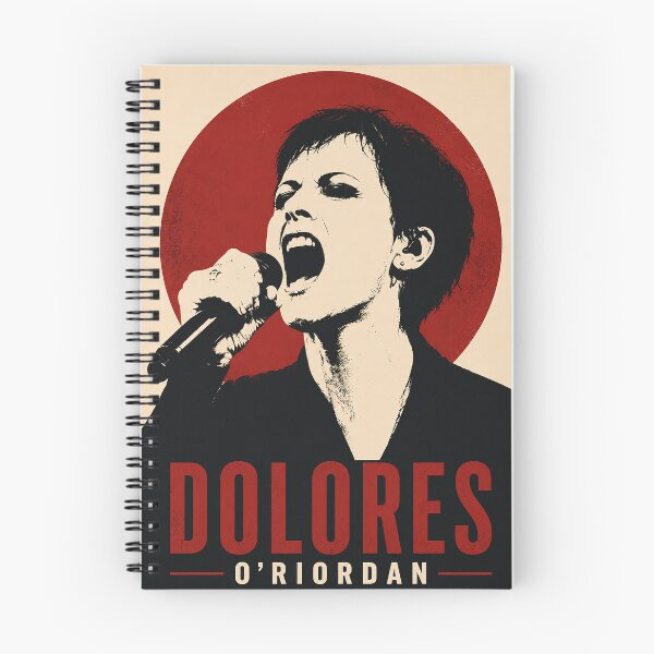 Item preview, Dolores O'Riordan | Bold Minimalist Irish Music Art Print designed and sold by ConorKeeganArt.