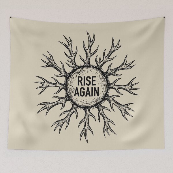 Item preview, Antlered Sun - Celtic Pagan designed and sold by bapupa.