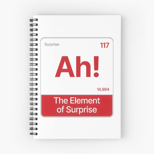Item preview, Project Hail Mary AH! Element Of Surprise Ryland Grace designed and sold by regina-society.