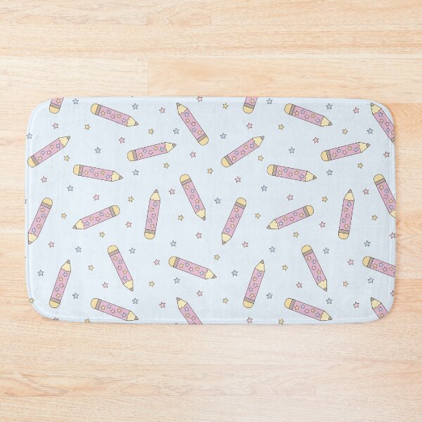 Item preview, School Pencils Pattern designed and sold by Julza Art.