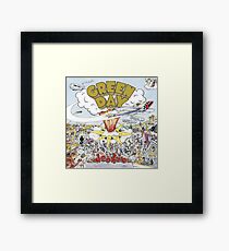 Green Day Dookie Album Cover Framed Print
