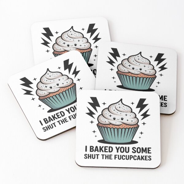Item preview, I Baked You Some Shut The Fucupcakes Cupcake designed and sold by harlotoreldela.