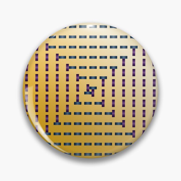 Item preview, Gold Spiral Labyrinth Pattern - Geometric Maze Abstract Design designed and sold by Ihor Ivanov.