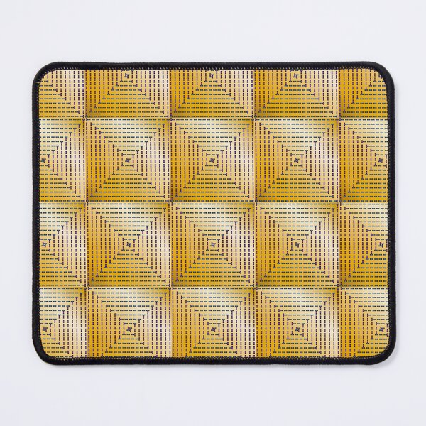 Item preview, Gold Spiral Labyrinth Pattern - Geometric Maze Abstract Design designed and sold by Ihor Ivanov.