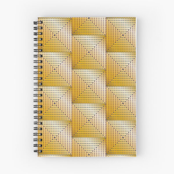 Item preview, Gold Spiral Labyrinth Pattern - Geometric Maze Abstract Design designed and sold by Ihor Ivanov.