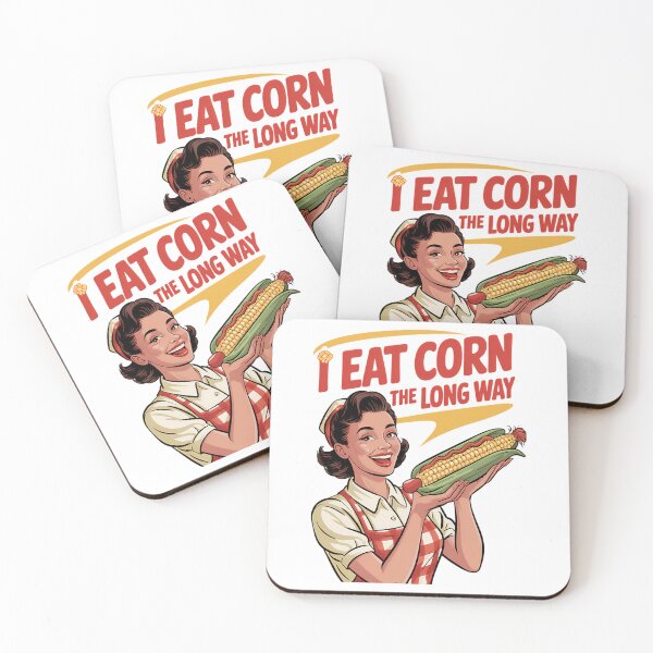 Item preview, I Eat Corn The Long Way designed and sold by harlotoreldela.