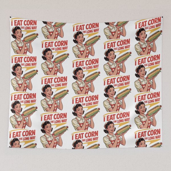 Item preview, I Eat Corn The Long Way designed and sold by harlotoreldela.