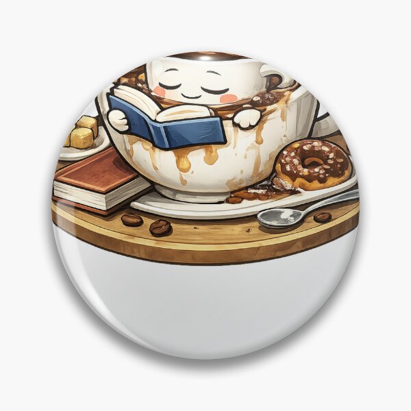 Item preview, Reading Bath Coffee Cup | Cozy Book Lover designed and sold by ArtPrintPov.