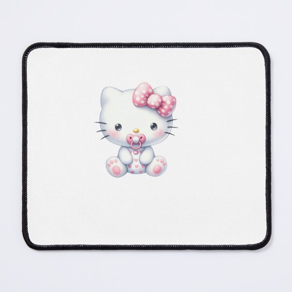 Item preview, Hello Kitty Baby Shower Watercolor Pink Aesthetic Floral designed and sold by rfd2.
