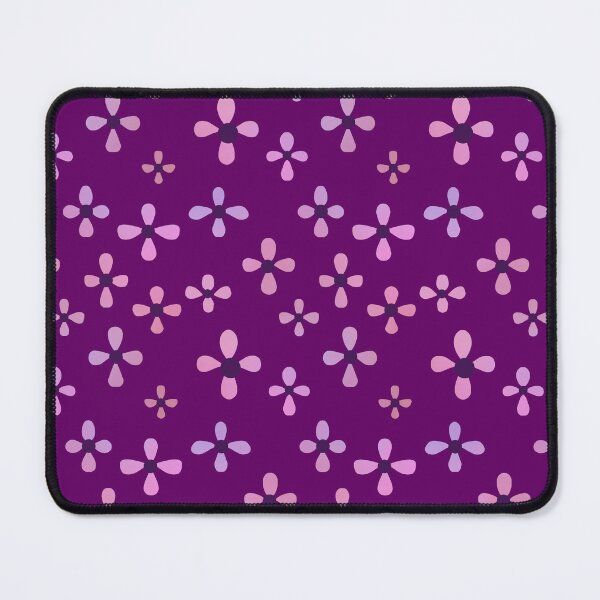 Item preview, Pastel Flowerets on Plum designed and sold by JaygiesDesign.