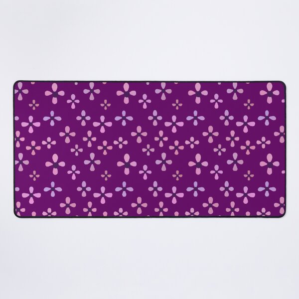 Item preview, Pastel Flowerets on Plum designed and sold by JaygiesDesign.