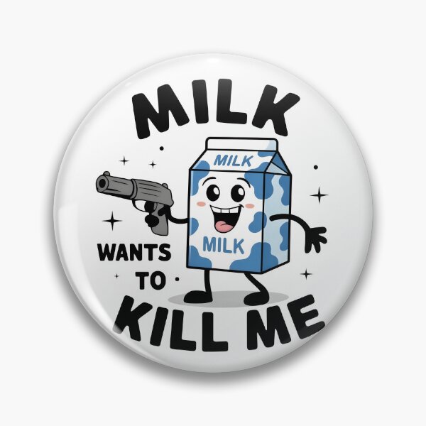 Item preview, Milk wants to kill me - Dairy allergy designed and sold by BobaTeeStore.