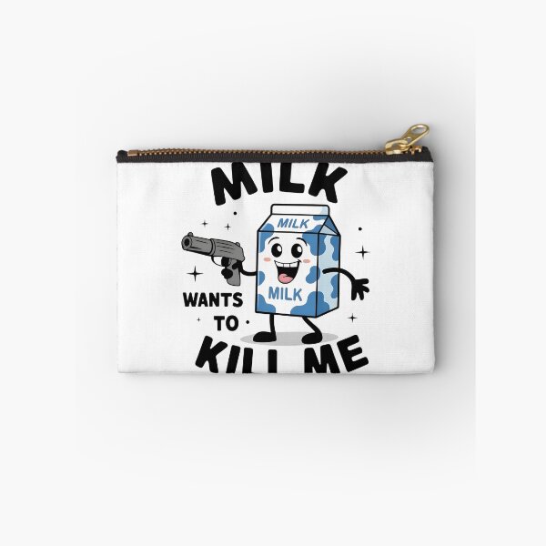 Item preview, Milk wants to kill me - Dairy allergy designed and sold by BobaTeeStore.
