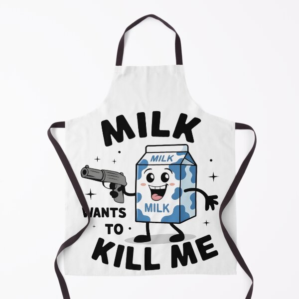Item preview, Milk wants to kill me - Dairy allergy designed and sold by BobaTeeStore.