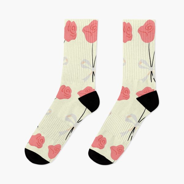 Item preview, Minimalist Flowers with Ivory Bow | Cute Coquette Floral Design designed and sold by alchemist1636 .