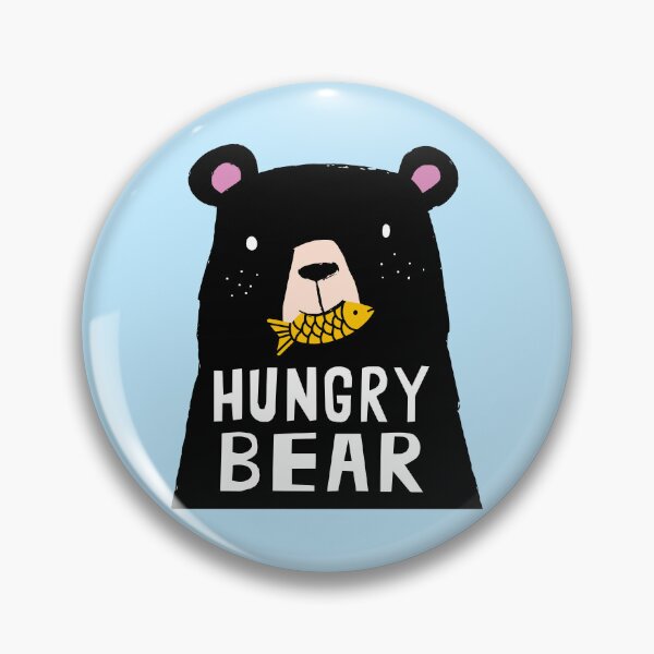 Item preview, Hungry Bear designed and sold by RetroChunky®.