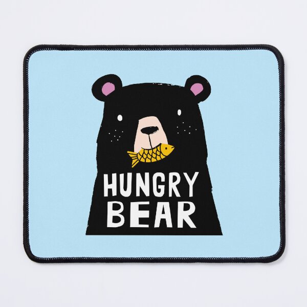 Item preview, Hungry Bear designed and sold by RetroChunky®.
