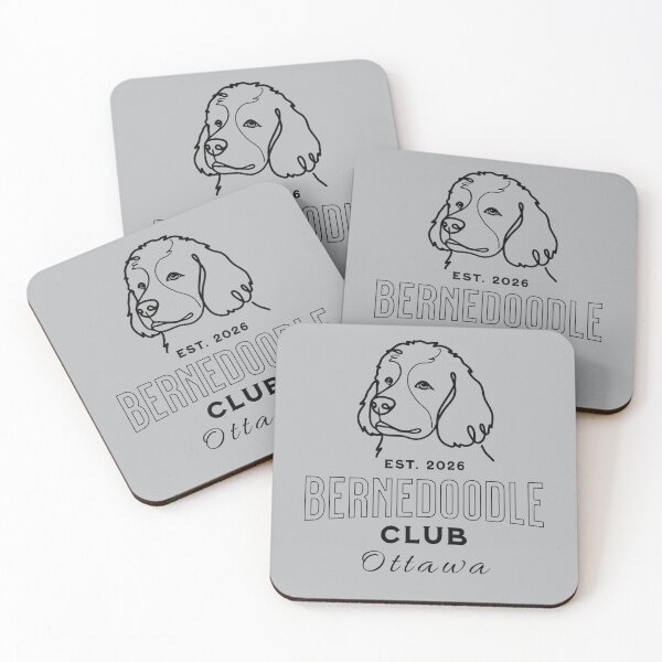 Item preview, bernedoodle club - bernedoodle mom - bernedoodle dad - retro dog shirt - vintage varsity dog designed and sold by JansenGS.