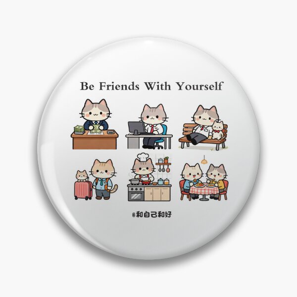 Item preview, Be Friends with Yourself designed and sold by FYQDesign.