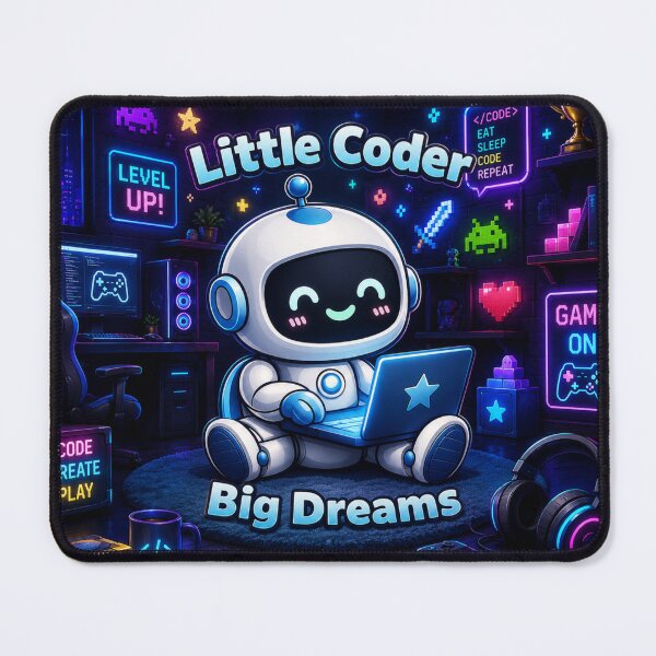 Item preview, Little Coder Big Dreams Robot designed and sold by KIDXTR.