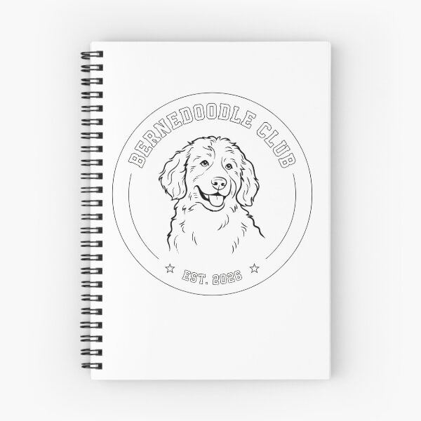 Item preview, bernedoodle club - bernedoodle mom - bernedoodle dad - retro dog shirt - vintage varsity dog designed and sold by JansenGS.