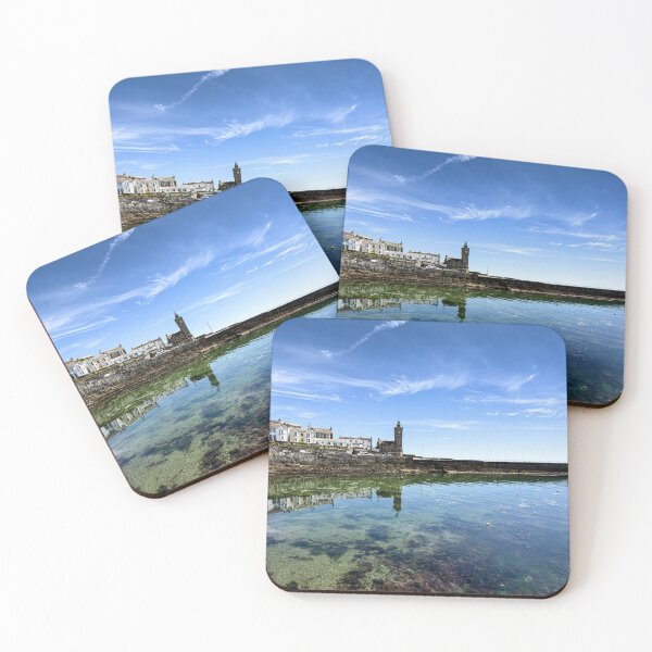 Item preview, Porthleven Harbour reflections designed and sold by kathleenjean.