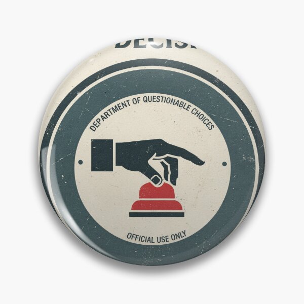 Item preview, Ministry of Bad Decisions designed and sold by PictorialWhimsy.
