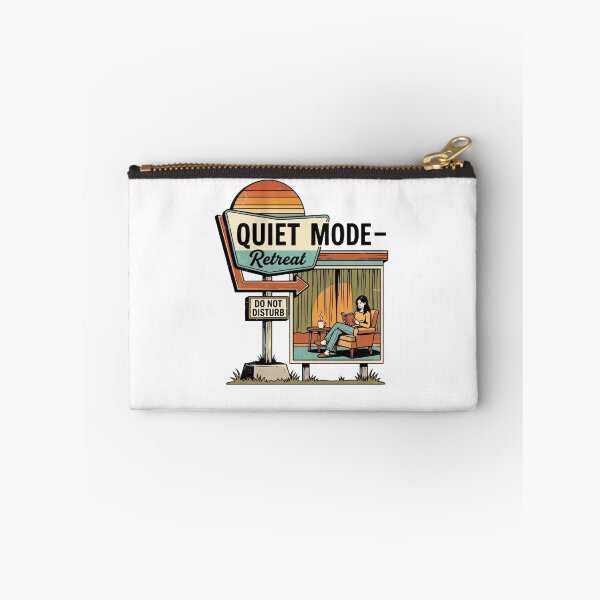 Item preview, Quiet Mode Retreat Do Not Disturb – Vintage Introvert Design designed and sold by urbinet.