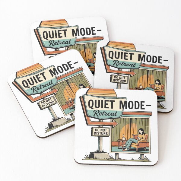 Item preview, Quiet Mode Retreat Do Not Disturb – Vintage Introvert Design designed and sold by urbinet.