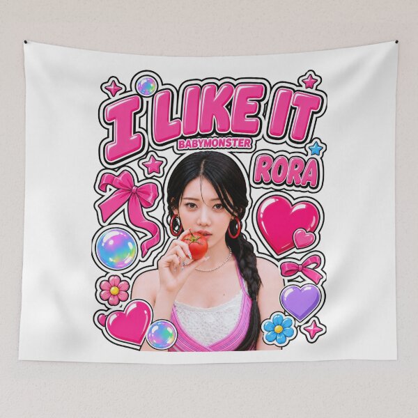 Item preview, Rora BABYMONSTER I Like It Sweet Angelic Kpop Fan Art designed and sold by Valereekmerch.