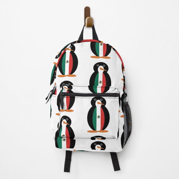 Item preview, Mexican Flag Penguin designed and sold by AuntieShoe.