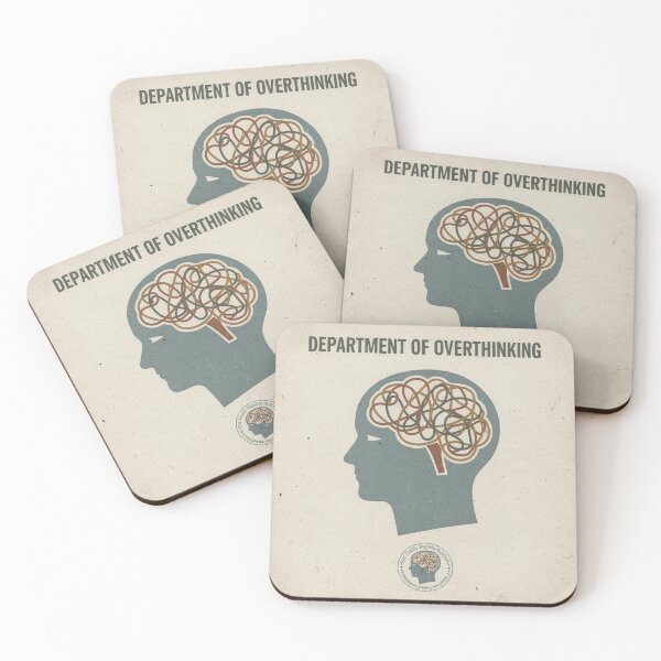 Item preview, Department of Overthinking designed and sold by PictorialWhimsy.