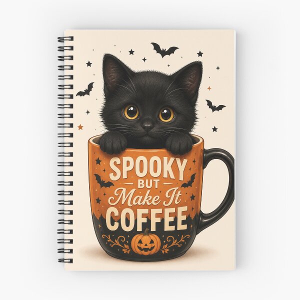 Item preview, Spooky Black Cat Coffee Mug designed and sold by GrzywaM.