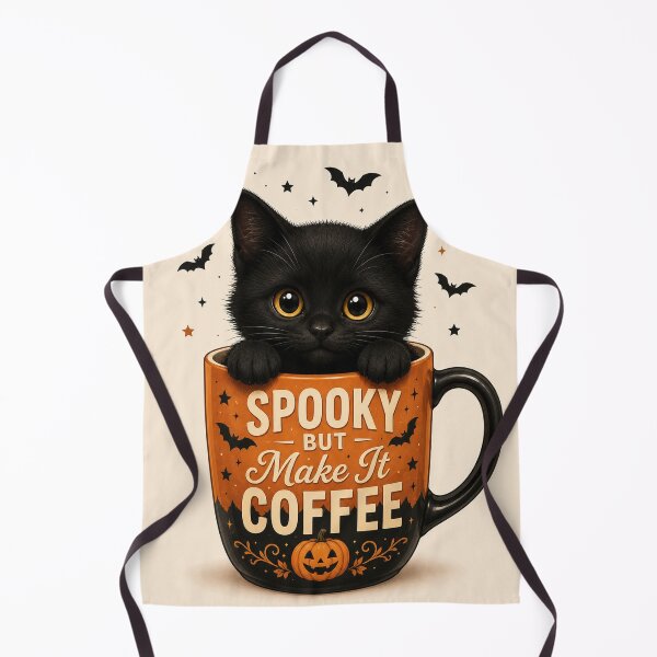 Item preview, Spooky Black Cat Coffee Mug designed and sold by GrzywaM.