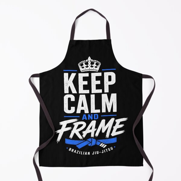 Item preview, Keep Calm and Frame – Funny BJJ Jiu Jitsu Meme designed and sold by TheEP.