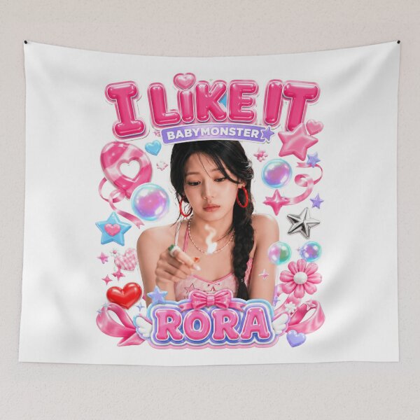 Item preview, Rora BABYMONSTER I Like It Dreamy Arcade Fanmade Art designed and sold by Valereekmerch.