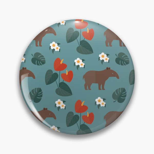 Item preview, Tapirs on blue designed and sold by reneesillus.