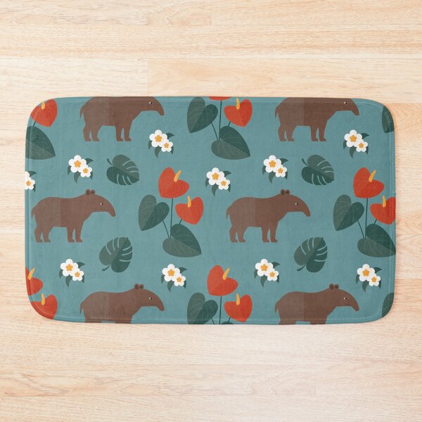 Item preview, Tapirs on blue designed and sold by reneesillus.