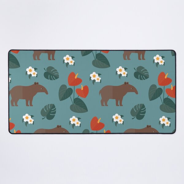 Item preview, Tapirs on blue designed and sold by reneesillus.