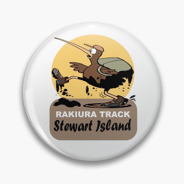 Item preview, Muddy Kiwi Bird Hiking Rakiura Track designed and sold by Al Benge.