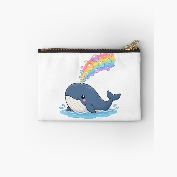 Item preview, Rainbow Bubble Whale designed and sold by PawsGiggles.