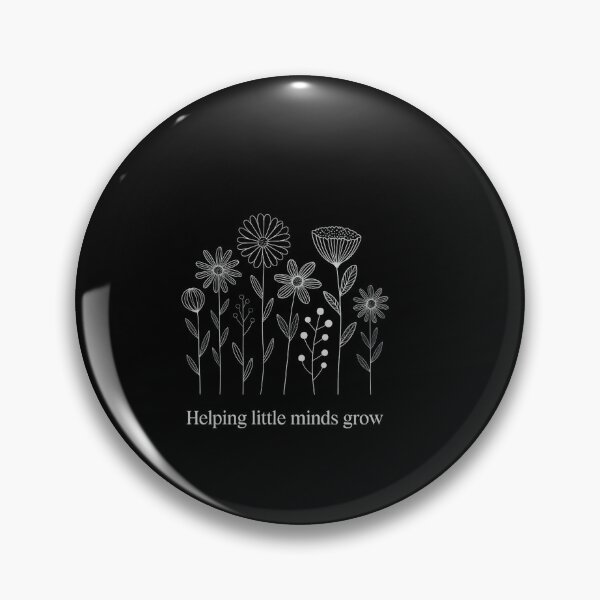 Item preview, Helping Little Minds Grow Custom Teacher Kindergarten Floral Teacher designed and sold by SapfireStuArt.