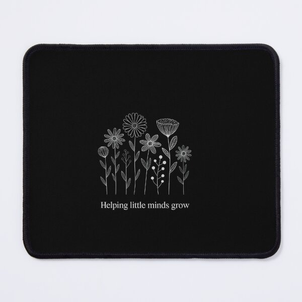 Item preview, Helping Little Minds Grow Custom Teacher Kindergarten Floral Teacher designed and sold by SapfireStuArt.